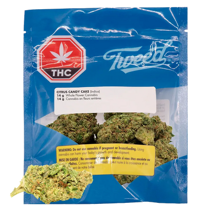 Tweed 14 g Citrus Candy Cake Flower