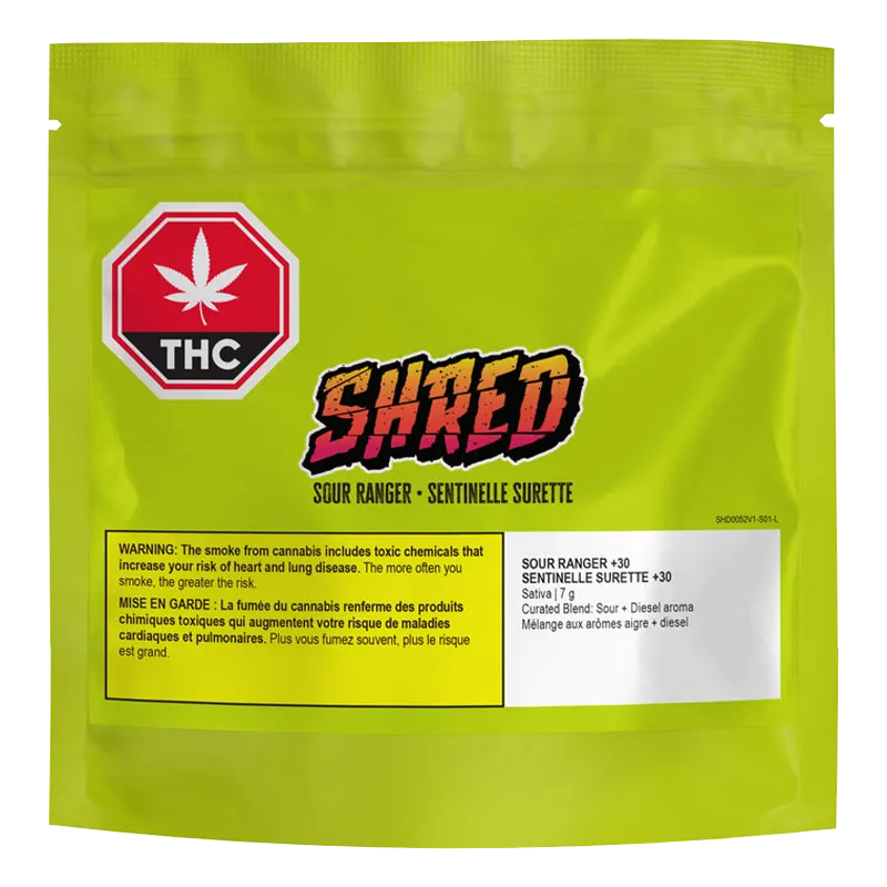 SHRED 7 g Sour Ranger 30+ Flower