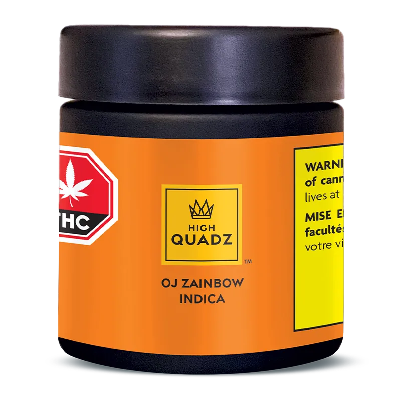High Quadz 3.5 g OJ Zainbow Flower