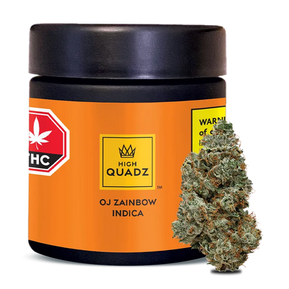 High Quadz 3.5 g OJ Zainbow Flower