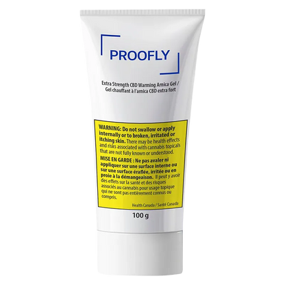 Proofly 100 g Extra Strength CBD Warming Arnica Gel Topicals