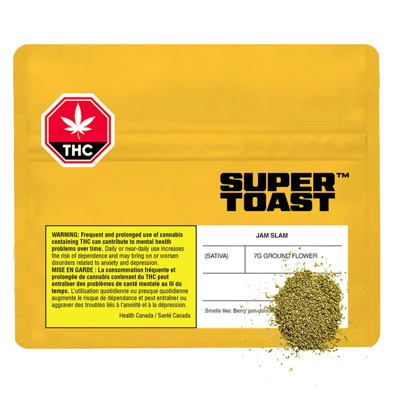 Super Toast 7 g Jam Slam Ground Flower Flower