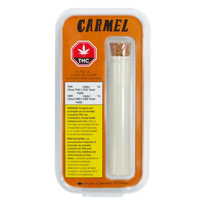 Carmel 1.5 g M.Tai X Jungle Cake PR 3 x 0.5 g Pre-Rolls