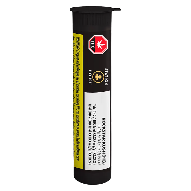 Station House 0.5 g Rockstar Kush PR 1 x 0.5 g Pre-Rolls