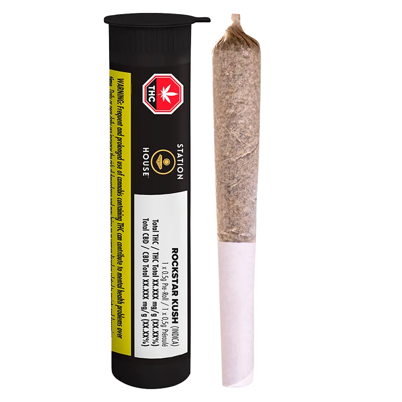 Station House 0.5 g Rockstar Kush PR 1 x 0.5 g Pre-Rolls