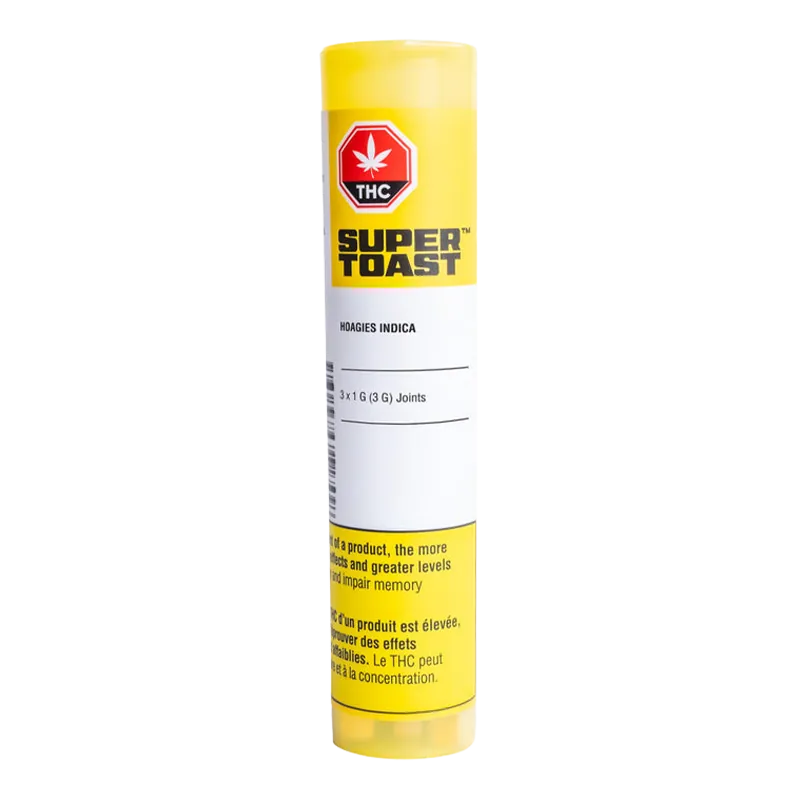 Super Toast 3 g Hoagies PR 3 x 1 g Pre-Rolls