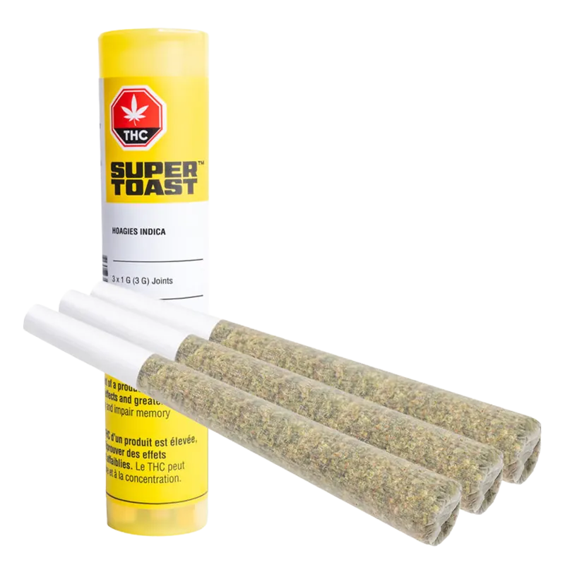 Super Toast 3 g Hoagies PR 3 x 1 g Pre-Rolls