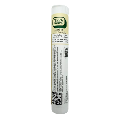 Terra Farms 1.5 g Zesty Parm PR 3 x 0.5 g Pre-Rolls