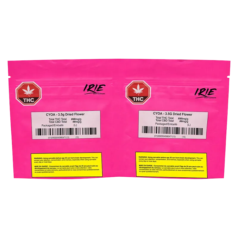 Irie Craft Cannabis 7 g CYOA Flower