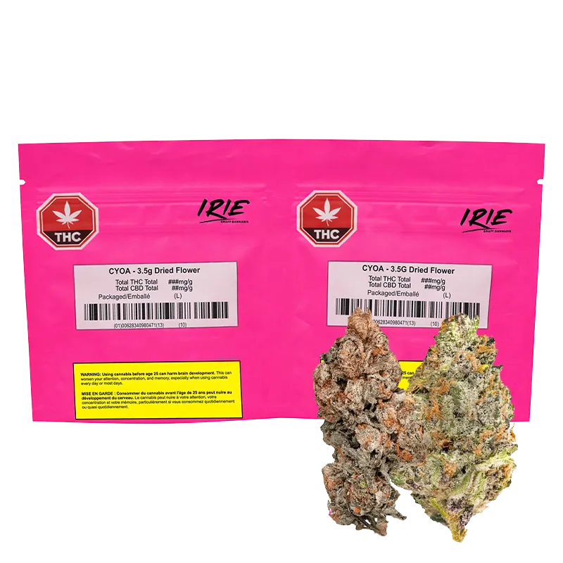 Irie Craft Cannabis 7 g CYOA Flower