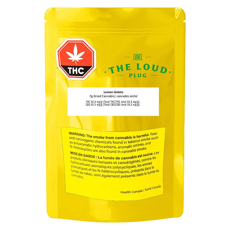 The Loud Plug 7 g Lemon Gelato Flower