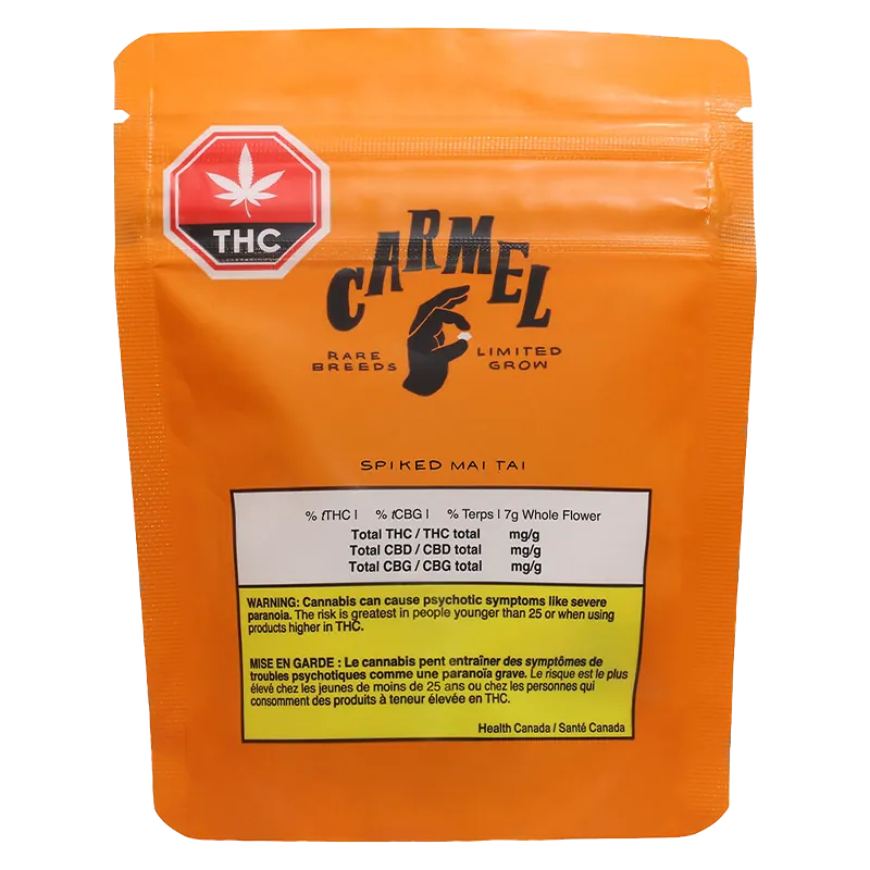 Carmel 7 g Spiked Mai Tai Whole Flower
