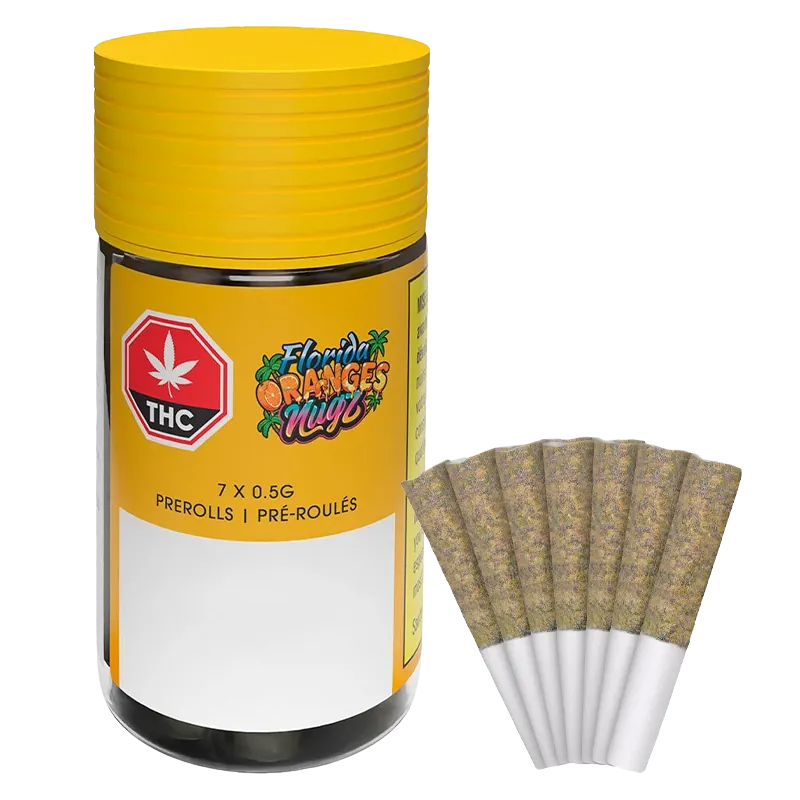 Nugz 3.5 g Florida Oranges PR 7 x 0.5 g joints