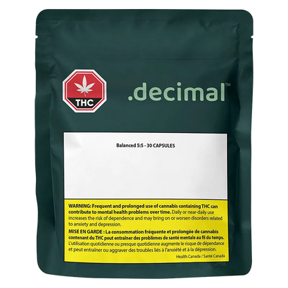 .decimal 30 caps Balanced 5:5 Capsules Oils & Caps
