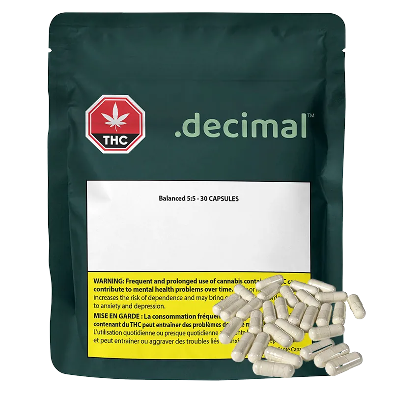 .decimal 30 caps Balanced 5:5 Capsules Oils & Caps