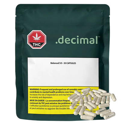 .decimal 30 caps Balanced 5:5 Capsules Oils & Caps