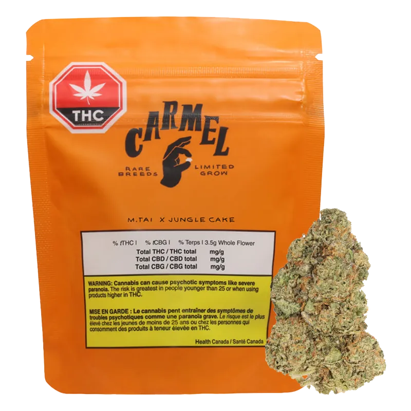 Carmel 3.5 g M.Tai x Jungle Cake Flower