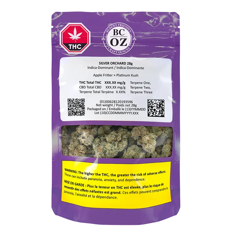 BC Oz 28 g Silver Orchard Flower