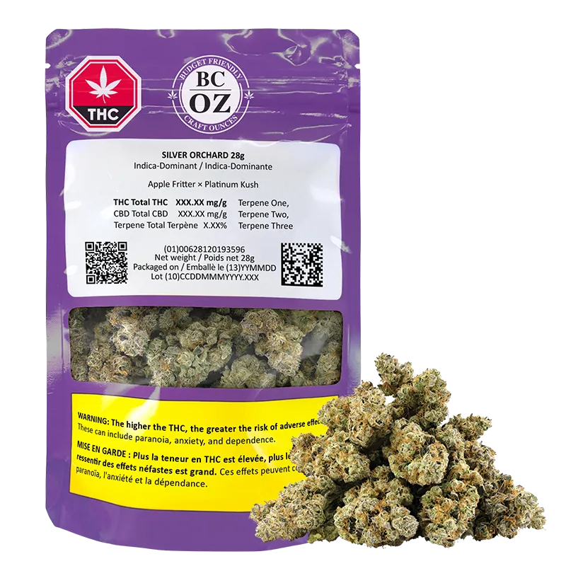 BC Oz 28 g Silver Orchard Flower