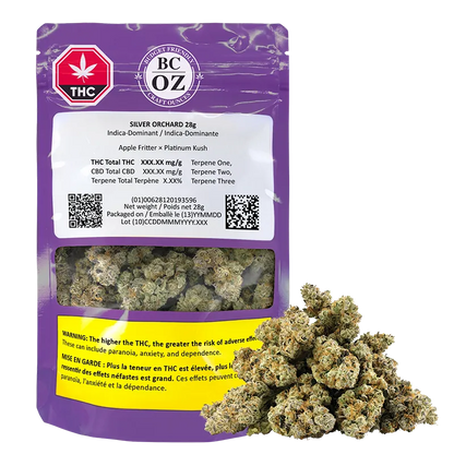 BC Oz 28 g Silver Orchard Flower