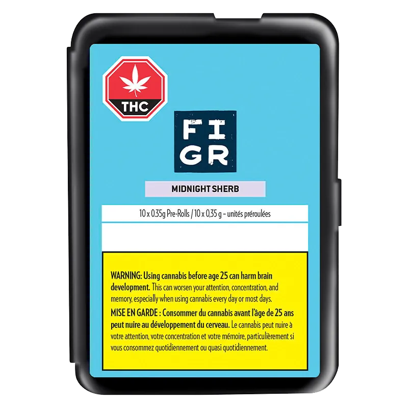 FIGR 3.5 g Midnight Sherb PR 10 x 0.35 g Joints