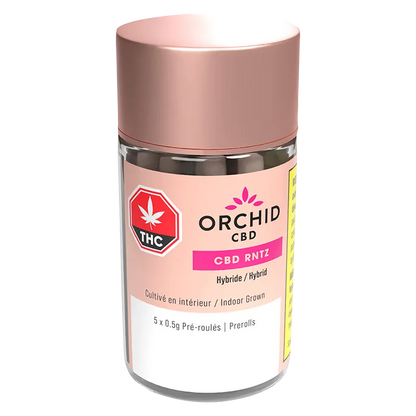 Orchid CBD 2.5 g CBD Rntz PR 5 x 0.5 g Pre-Rolls