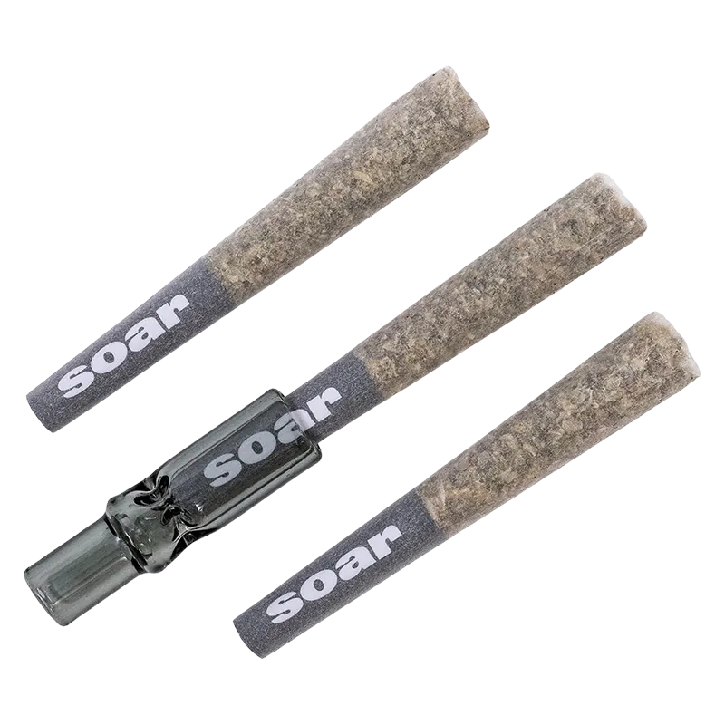 Soar 1.5 g 187 Kush PR 3 x 0.5 g Pre-Rolls