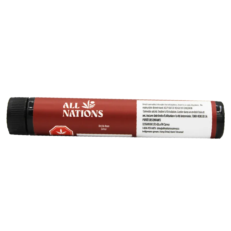 All Nations 1.5 g Sto:Lo Haze PR 3 x 0.5 g Pre-Rolls