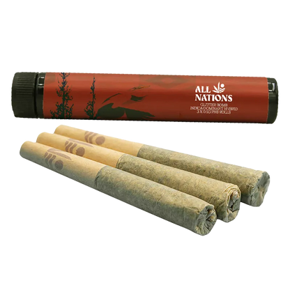 All Nations 1.5 g Glitter Bomb PR  3 x 0.5 g Pre-Rolls