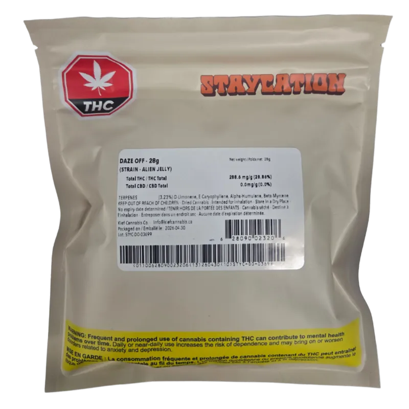 Staycation 28 g Daze Off Flower