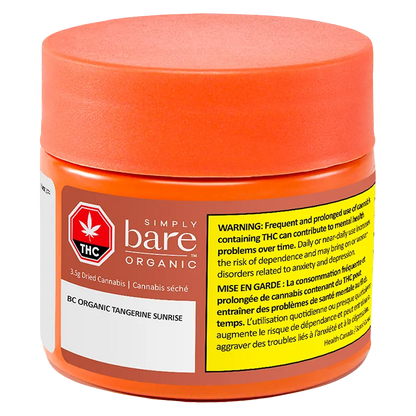 Simply Bare Organic 3.5 g BC Organic Tangerine Sunrise Flower