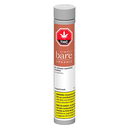Simply Bare Organic 0.5 g BC Organic Tangerine Sunrise PR 1 x 0.5 g Pre-Rolls