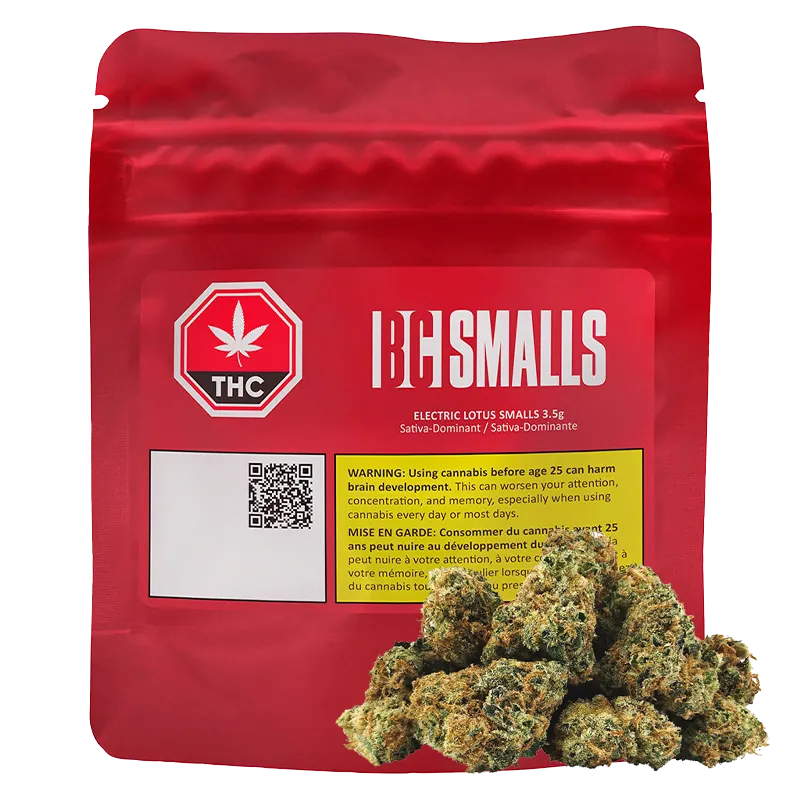 BC Smalls 3.5 g Electric Lotus Smalls Flower