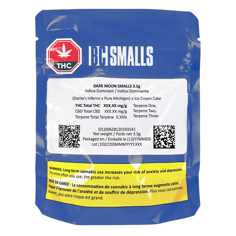 BC Smalls 3.5 g Dark Moon Smalls Flower