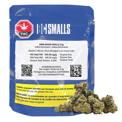 BC Smalls 3.5 g Dark Moon Smalls Flower