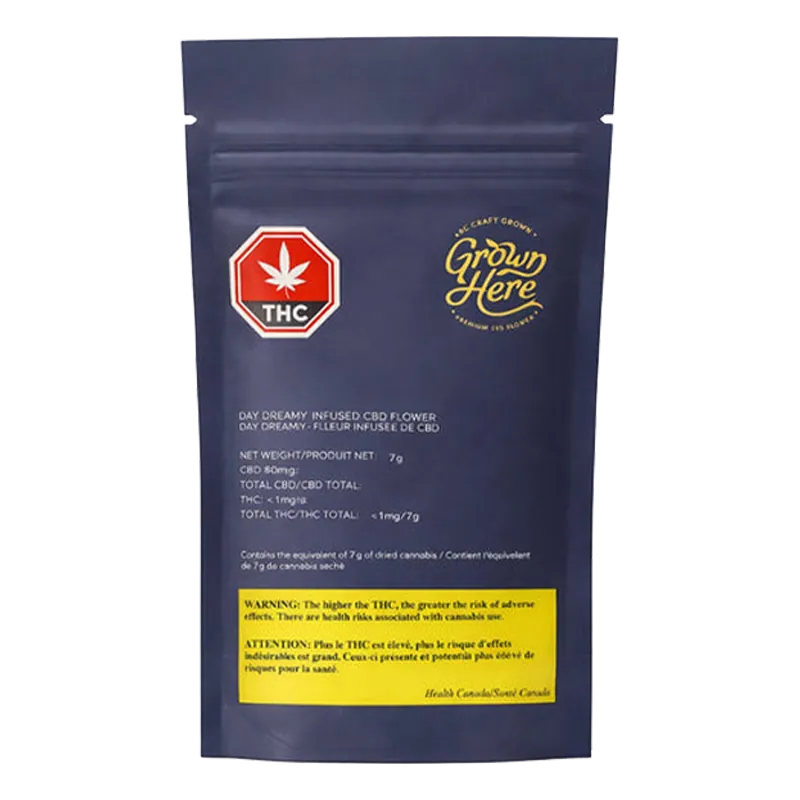 Grown Here Farms 7 g Day Dreamin' Infused CBD Flower Flower