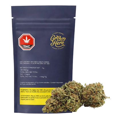 Grown Here Farms 7 g Day Dreamin' Infused CBD Flower Flower