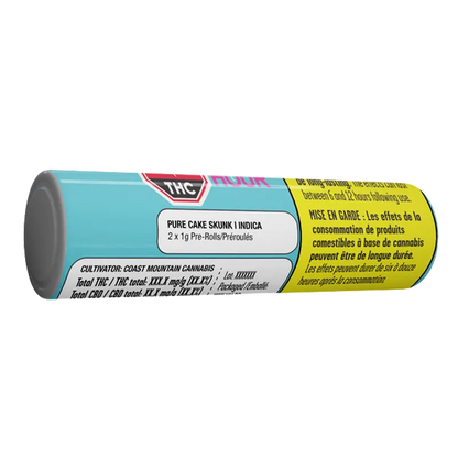 Happy Hour 2 g Pure Cake Skunk PR 2 x 1 g Pre-Rolls
