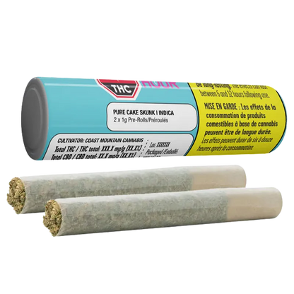 Happy Hour 2 g Pure Cake Skunk PR 2 x 1 g Pre-Rolls