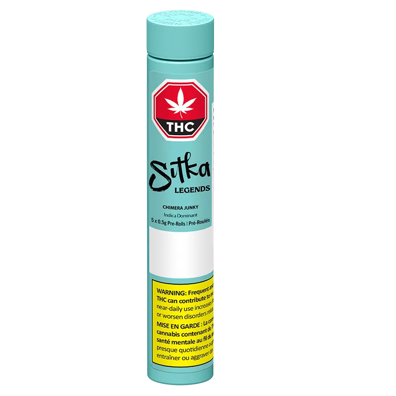Sitka Legends 2.5 g Chimera Junky PR 5 x 0.5 g Pre-Rolls