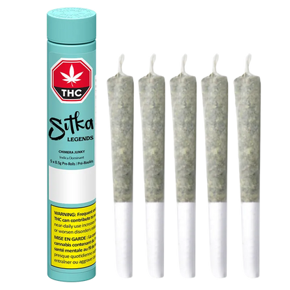 Sitka Legends 2.5 g Chimera Junky PR 5 x 0.5 g Pre-Rolls