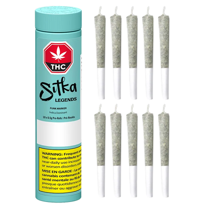 Sitka Legends 5 g Funk Marker PR 10 x 0.5 g Pre-Rolls