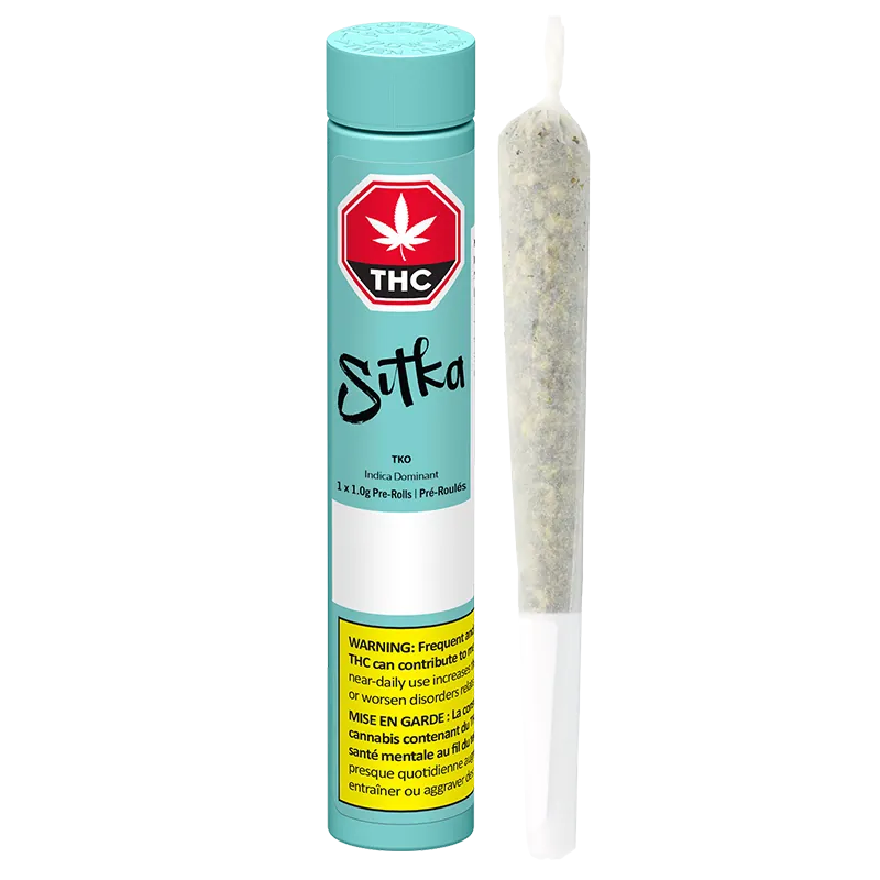 Sitka Legends 1 g TKO PR 1 x 1 g Pre-Rolls