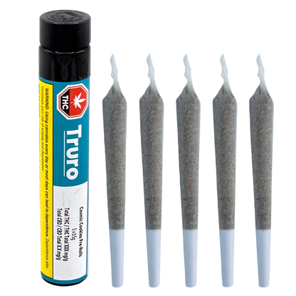 Truro 2.5 g Cosmic Cookies PR 5 x 0.5 g Pre-Rolls