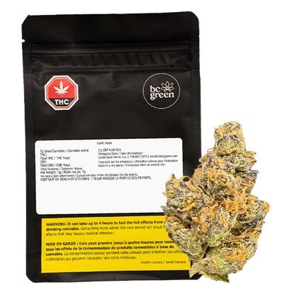 BC Green 7 g Garlic Haze Flower