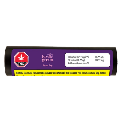 BC Green 5 g Unicorn Poop PR 10 x 0.5 g Pre-Rolls