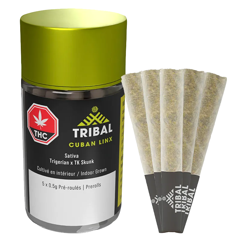 Tribal 2.5 g Cuban Linx PR 5 x 0.5 g Joints
