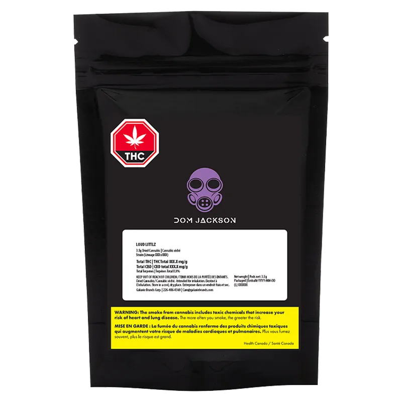 Dom Jackson 3.5 g Loud Litlz Flower