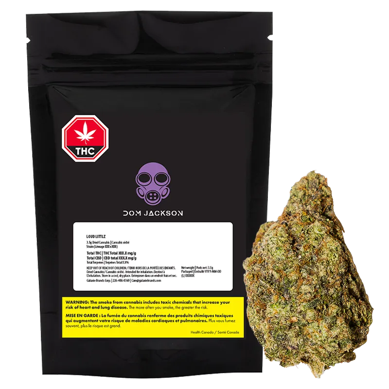 Dom Jackson 3.5 g Loud Litlz Flower
