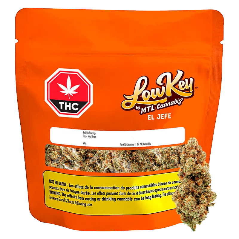 LowKey by MTL Cannabis 28 g El Jefe Flower